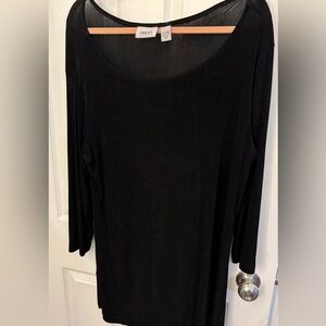 Chico’s travelers black top